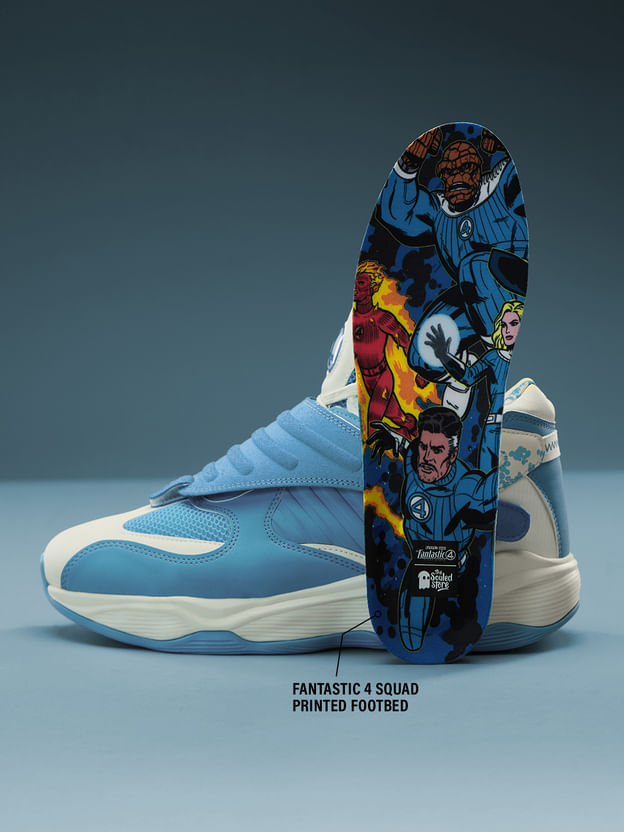Fantastic 4: Quantum Step Men High Top Sneakers - Image 4