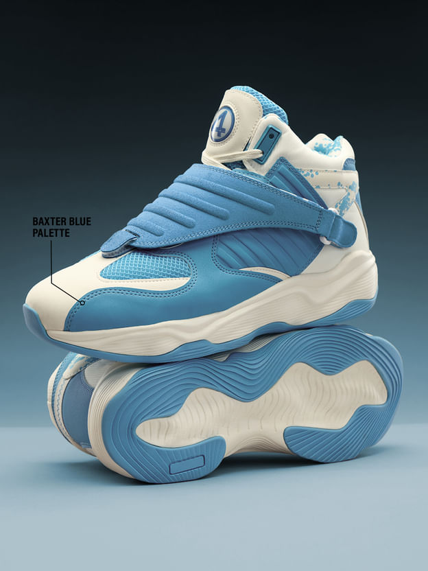 Fantastic 4: Quantum Step Men High Top Sneakers - Image 7