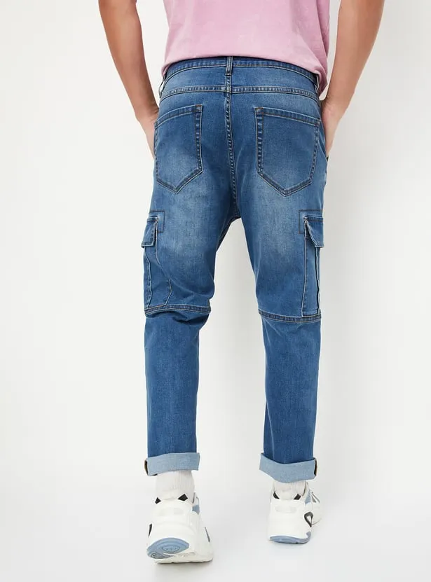 Urban Cargo Indigo – Premium Utility Tapered Jean - Image 4
