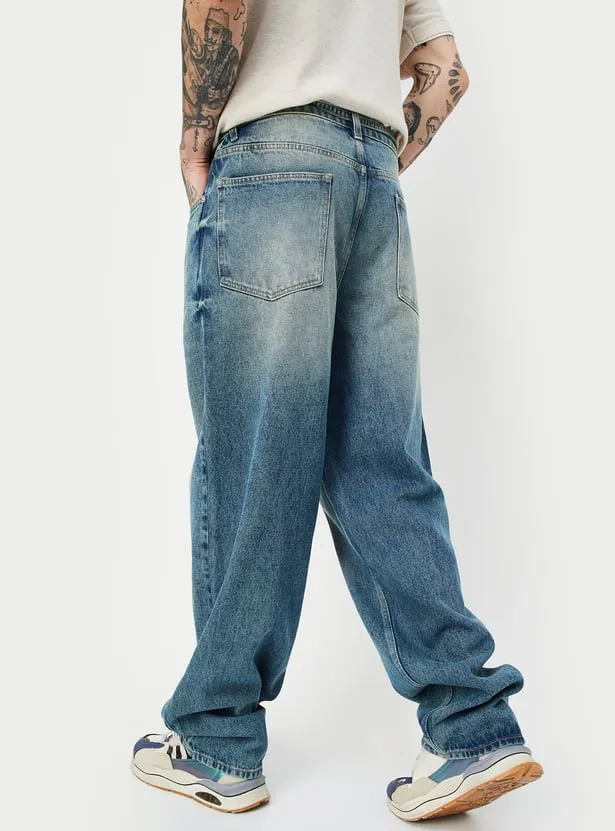 Mariner’s Ledger – Premium Light-Wash Wide-Leg Jean - Image 4